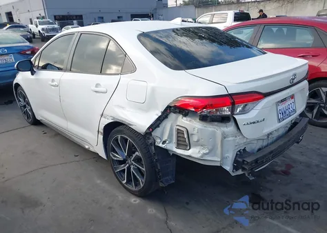 2020 Toyota Corolla Se from USA, damaged, VIN JTDS4RCE2LJ032181